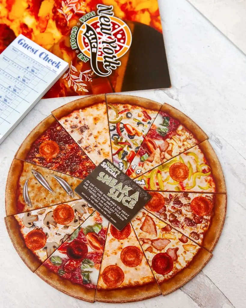 Sneak in a game or two of New York Slice!
