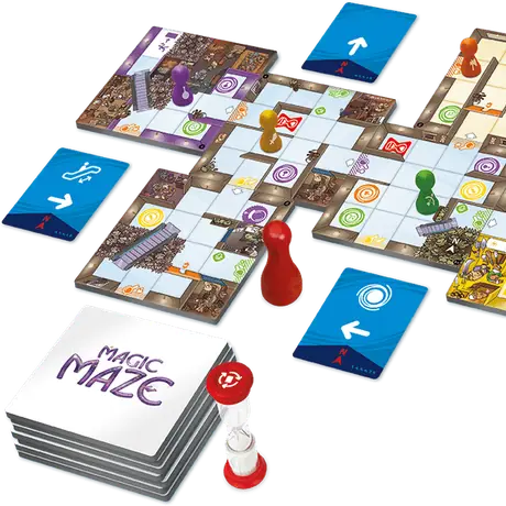 Magic Maze, Sit Down!, 2017 — gameplay situation (image provided by the publisher)