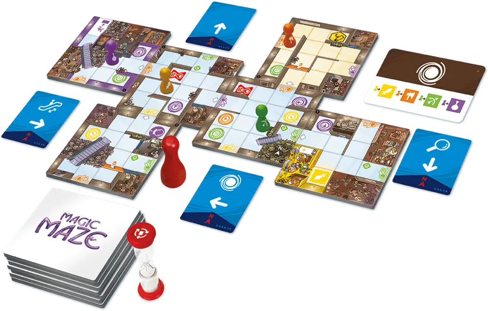 Magic Maze, Sit Down!, 2017 — gameplay situation (image provided by the publisher)