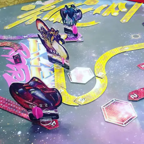 Lazer Shark with the prism in its sights!