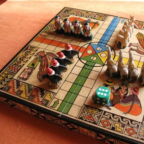 Pachisi, purchased in Peru