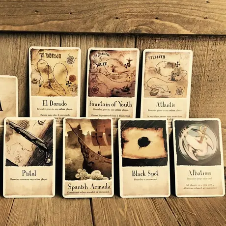 Some of the Event cards used in the game