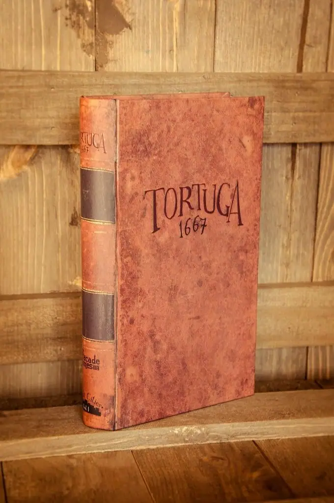 The faux book box