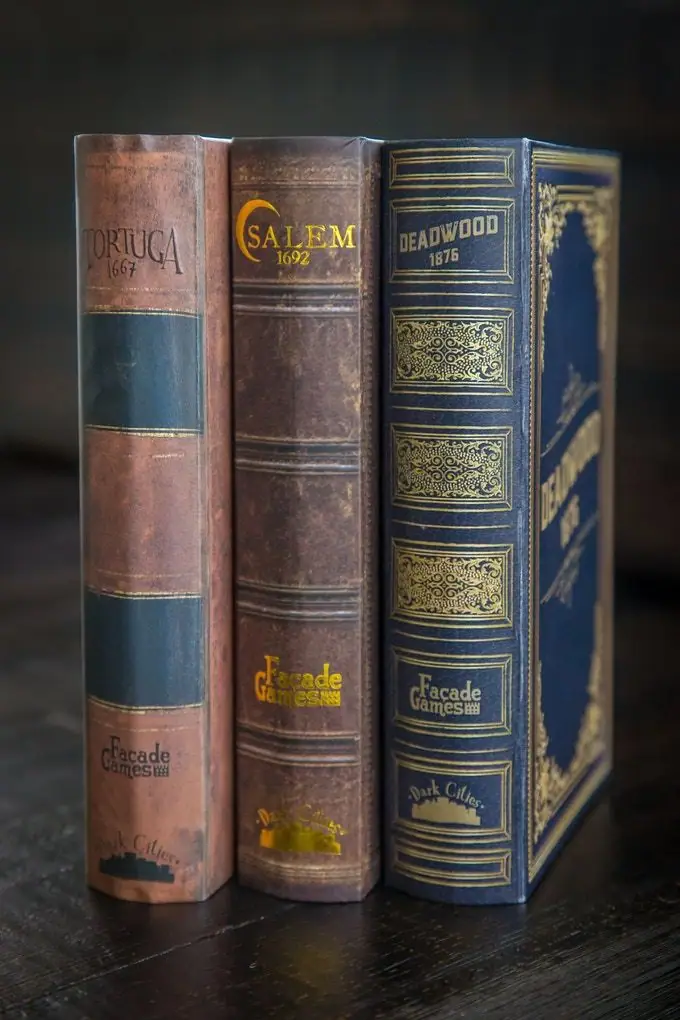 The Dark Cities Series. Deadwood 1876 is Volume 3. Each is a standalone game.