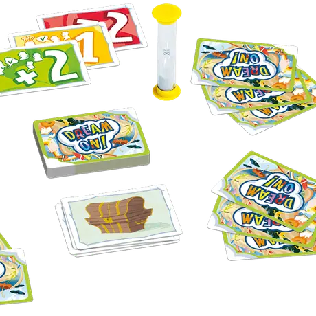 Dream On!, CMON Limited, 2017 — components (image provided by the publisher)