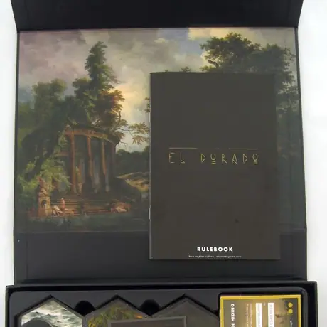 The Island Of El Dorado: The Thieves Of El Dorado - contents of main game & expansion