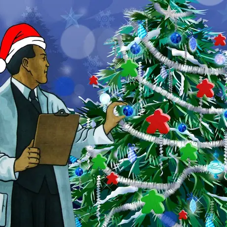 Christmas time at the power plant