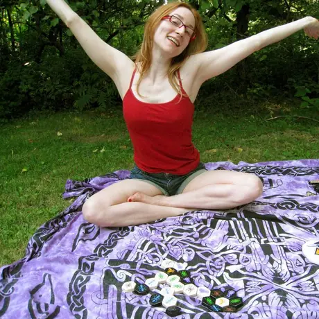 The Hive in the garden: victory cheer.