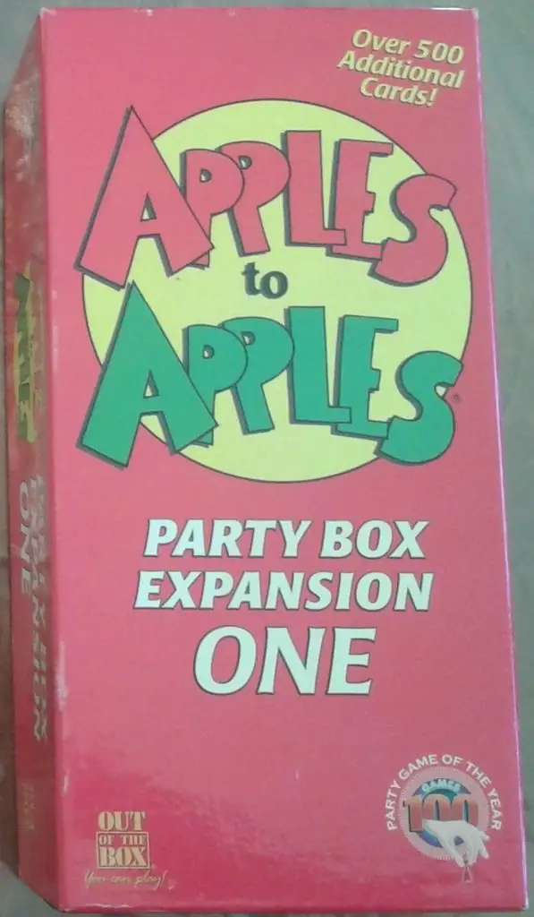 Apples to Apples - Vertical Print without Mensa Select