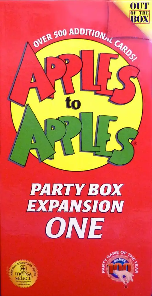 Out of the Box 2006 Edition box cover (w/Mensa Select Seal)