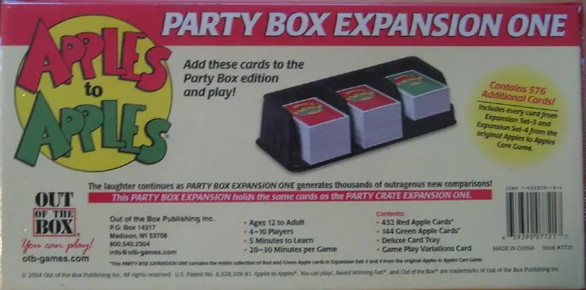 Bottom of box