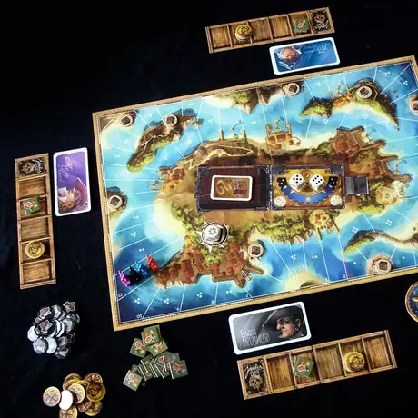 Jamaica set up for 4 players