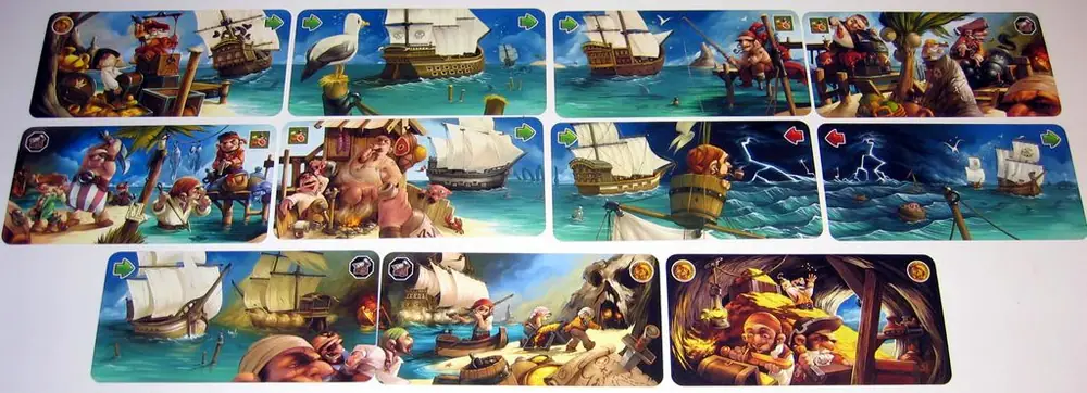 Jamaica cards form a sequence