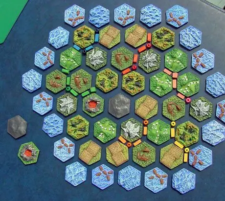 5 - 6 Player 3D Tiles Set Hand Made, Mass Produced From Moulds