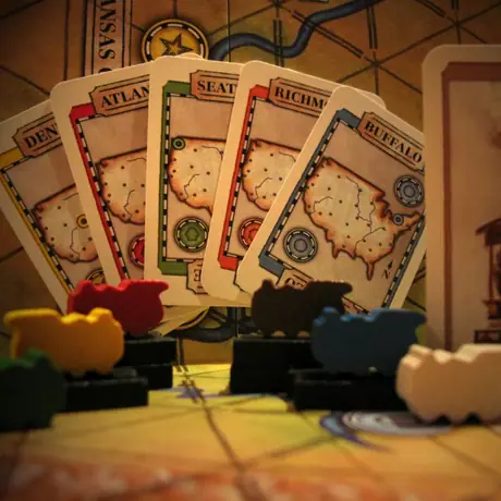 Cards and Trains