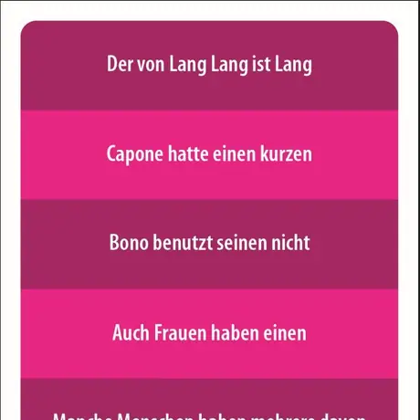 Card example from German edition