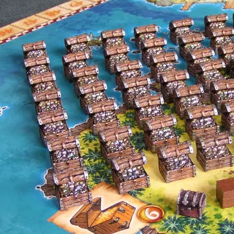 Lots of treasurechests 2.0 (commissioned work for a geek on BGG).
