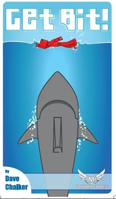 Origins 2012 Poster for Get Bit, a nice nod to JAWS.  Max Holliday had the idea and implemented it!
