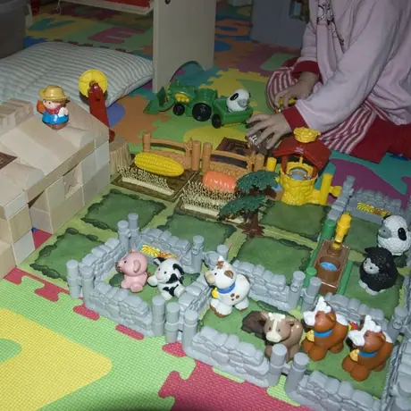 Agricola board made for play with my 3 years old daughter.