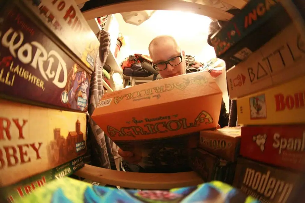 Choosing the next game in my closet
