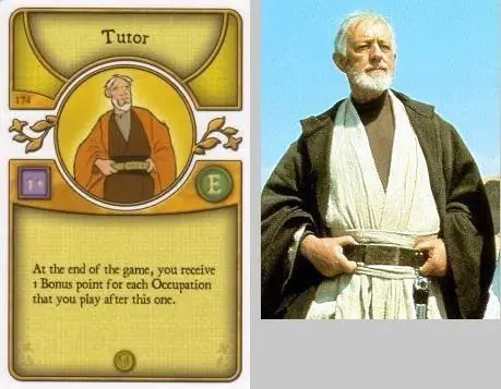 Left: the Tutor from Agricola. Right: Obi-Wan Kenobi from Star Wars.