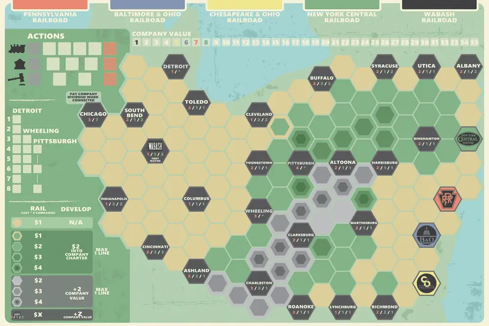 My attempt at a clean Chicago Express board