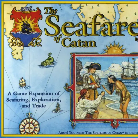 Seafarers of Catan Cover Scan (Close-up of actual cover)