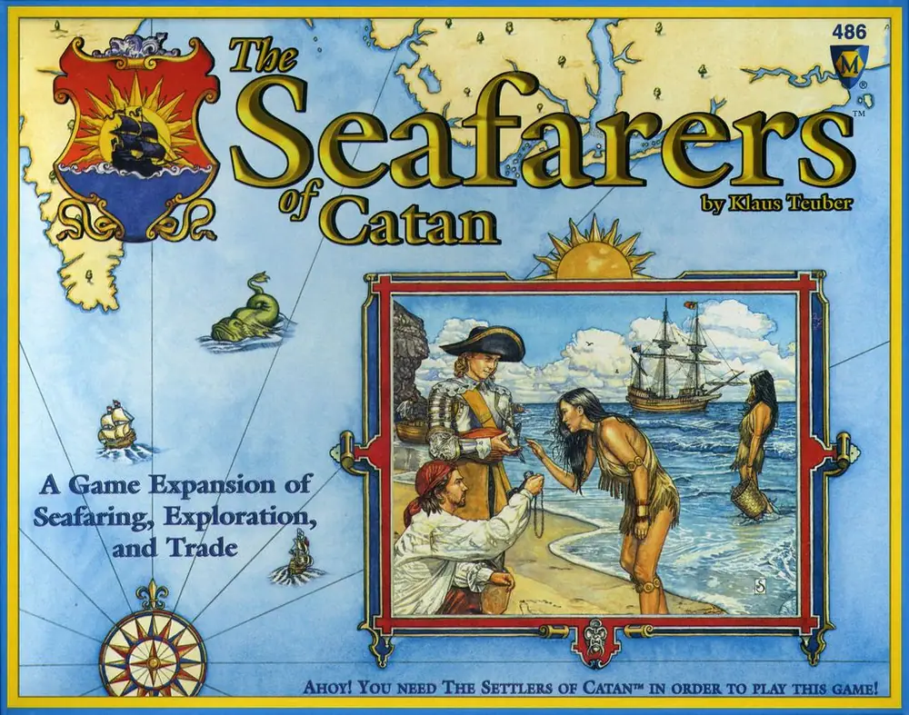 Seafarers of Catan Cover Scan (Close-up of actual cover)