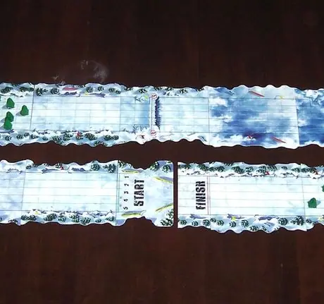 A track design for arena dog-sled racing: Circus Dogimus