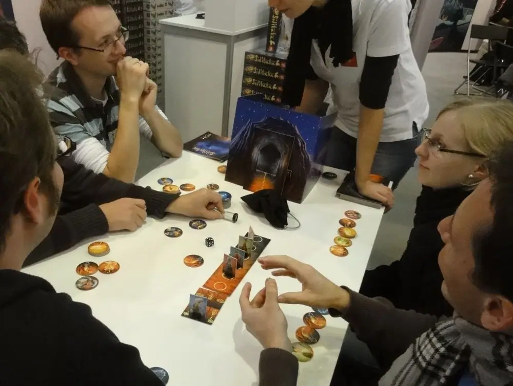 Sidi Baba played at the SPIEL 2011 (Essen)