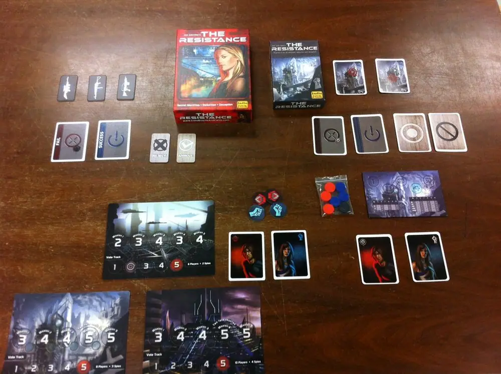 2nd and 1st Edition components and boxes