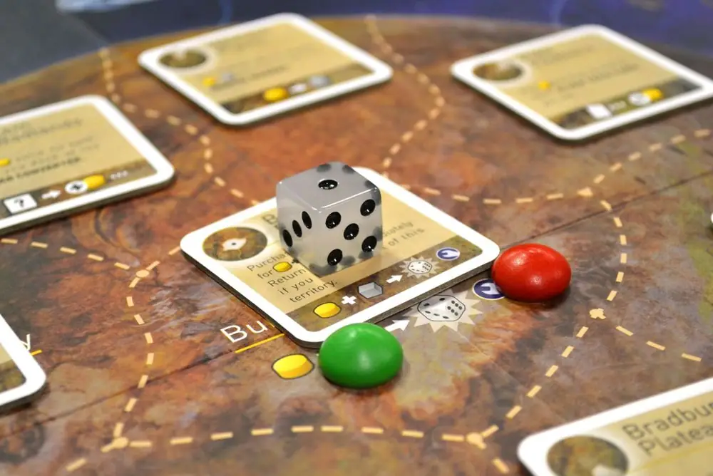 Vying for control of the Burroughs Desert and its relic ship