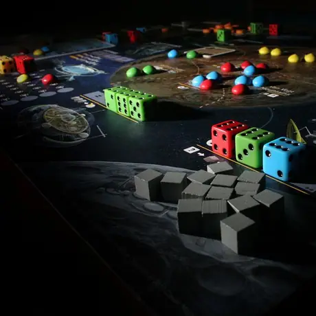 Ah the Lunar Mine, which quickly becomes saturated with sixes