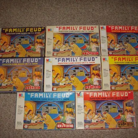 All 8 of the Original Milton Bradley Editions