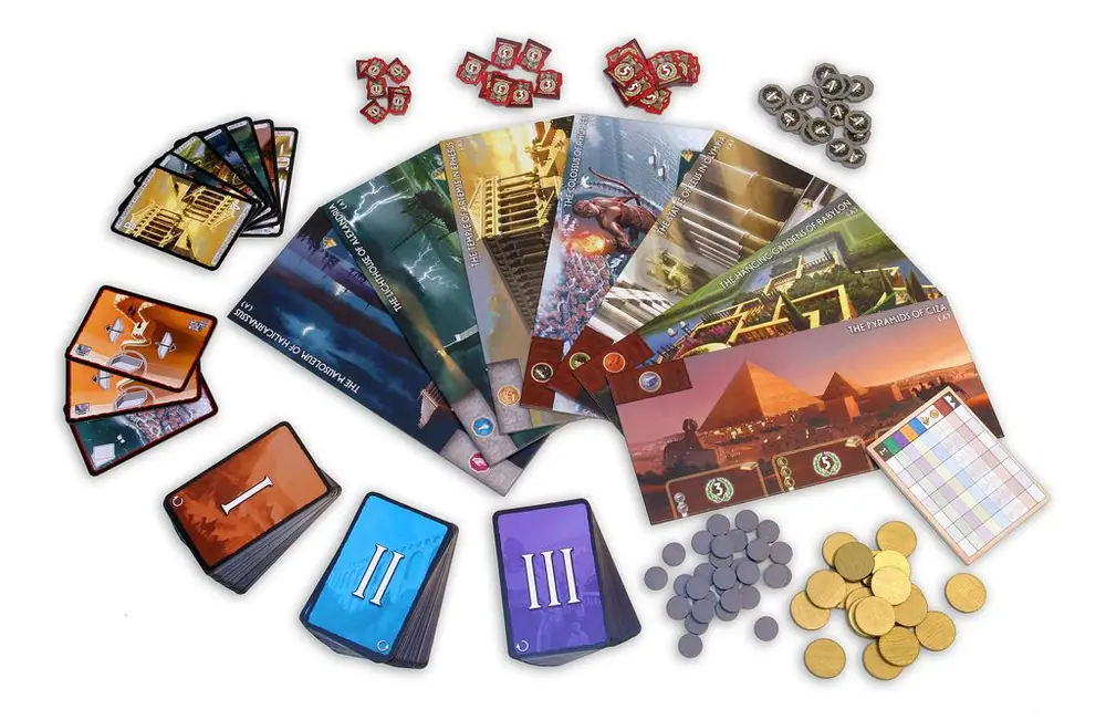 All the game components