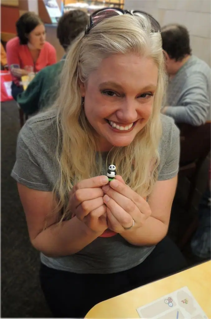 Excited about the new Takenoko panda.