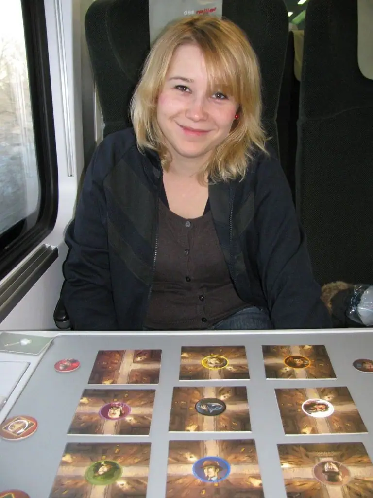 Playing Mr. Jack Pocket on the train