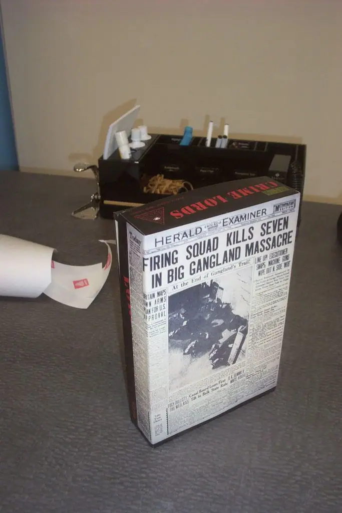 Changing the cover to St. Valentine's Day Massacre Newspaper 2