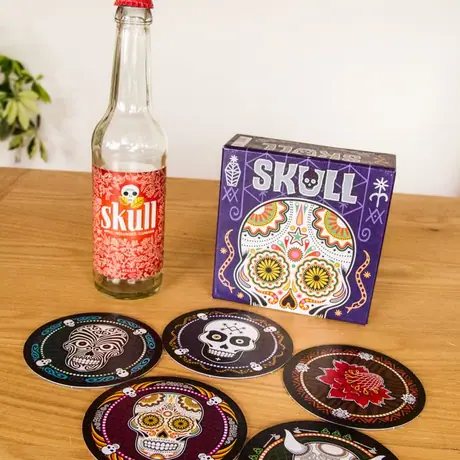 Unrelated skull drink!