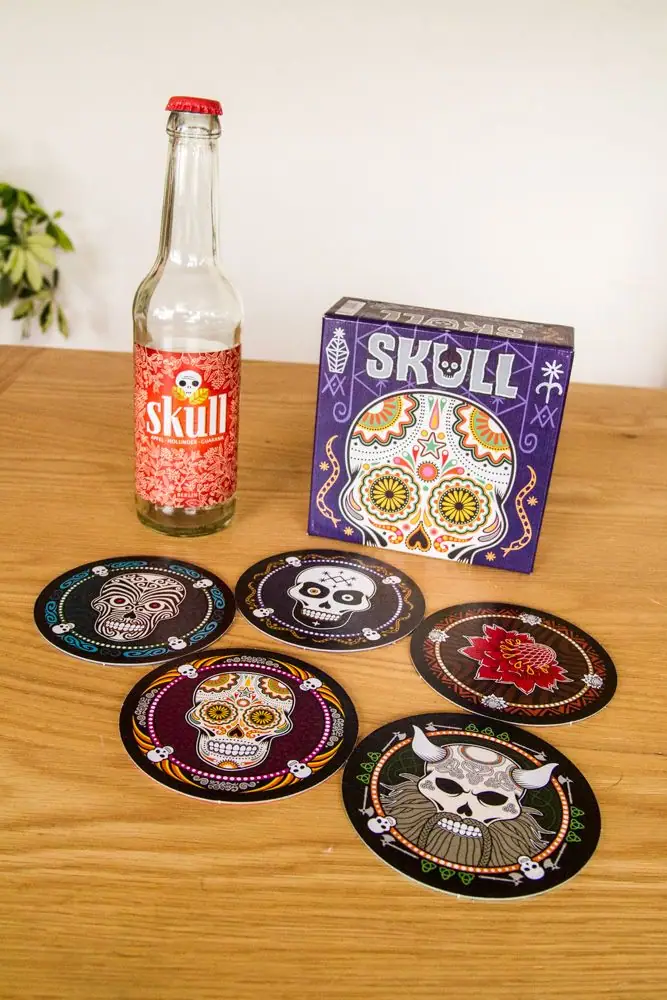 Unrelated skull drink!
