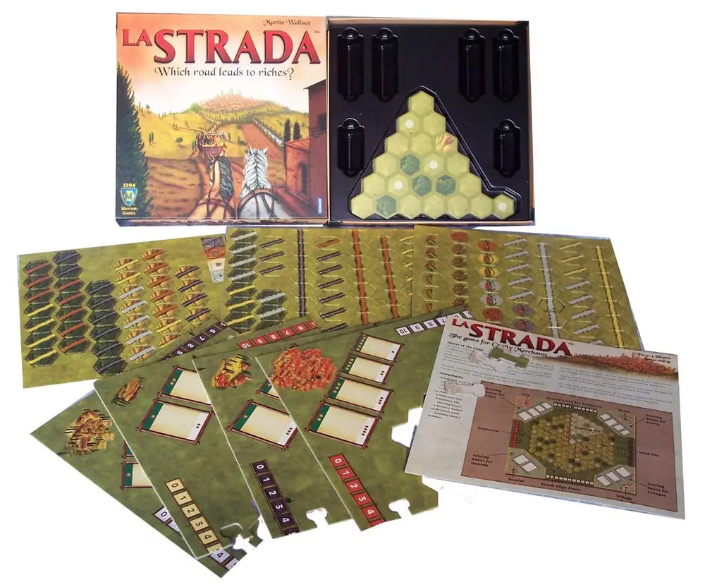 unpunched game components